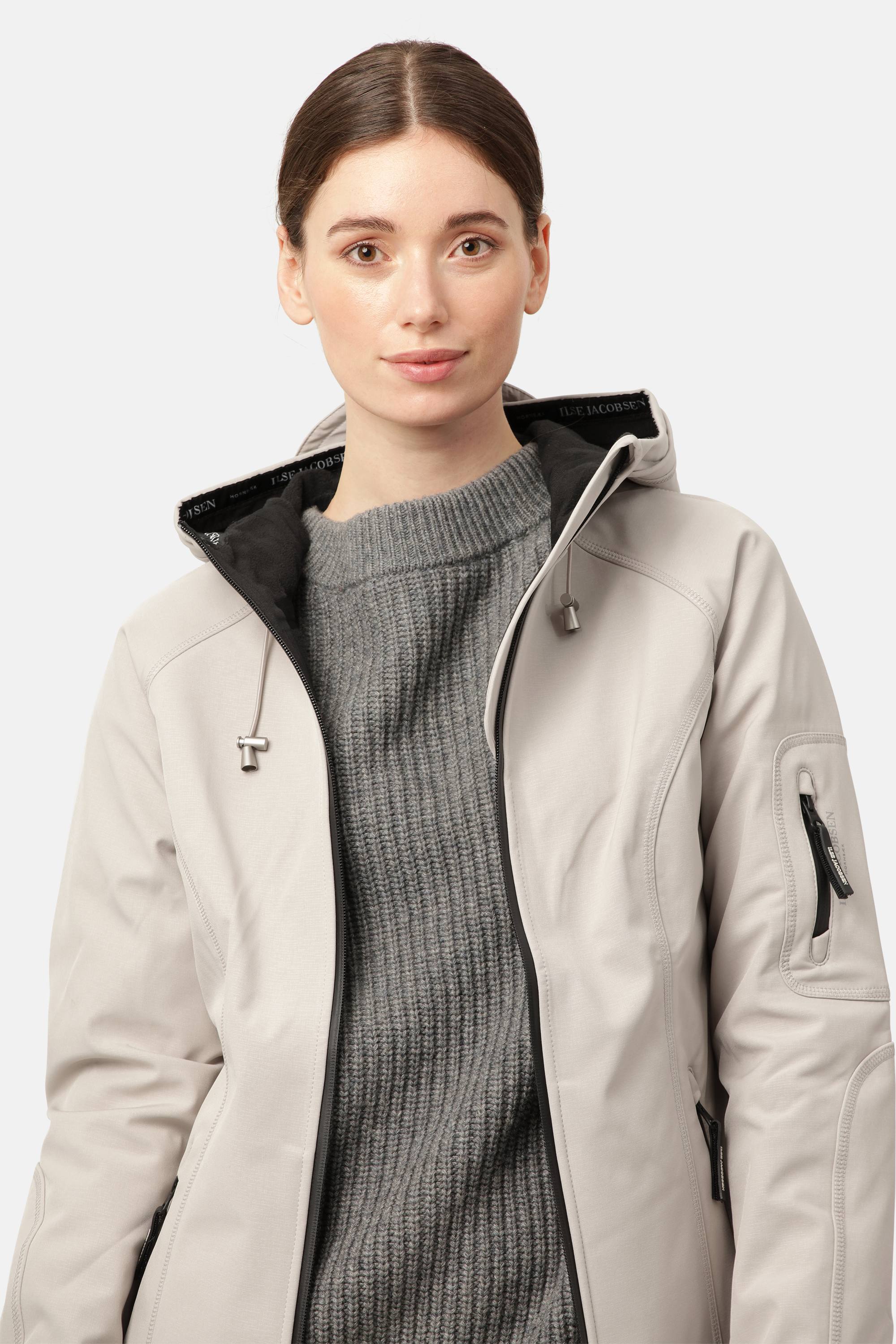 Softshell Regnjakke - Chateau Gray